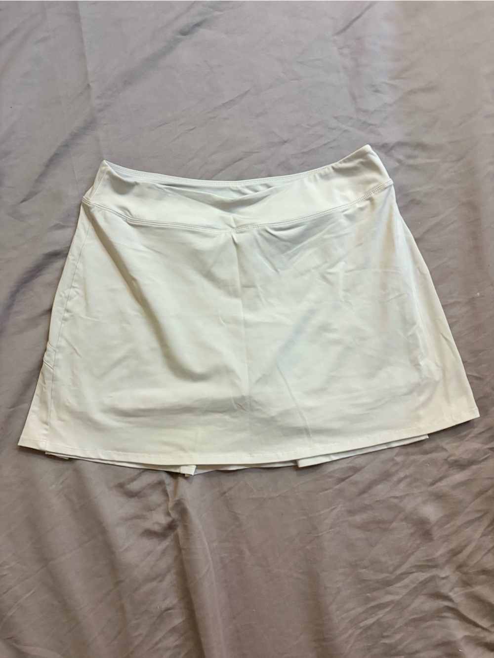 White Athletic Skirt
